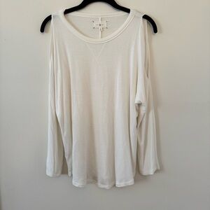 LOFT Cold Shoulder Top